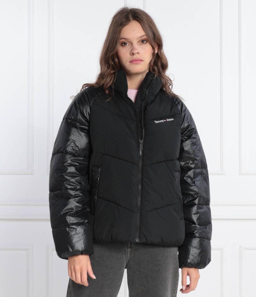 Куртка TJW TONAL BLOCKING PUFFER Tommy Jeans - черный(DW0DW16568)