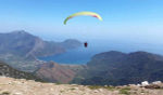 Параглайдинг с горы Тахталы на высоте 2365 м