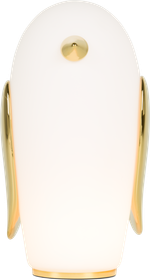 Лампа настольная Noot Noot MOOOI стекло/фарфор/white/gold 180х200х330h коллекция Pet Light