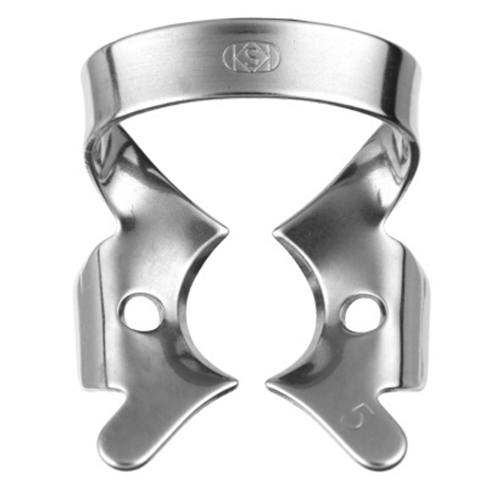 Кламп коффердам №5 для моляров KSK (Dentech, Япония). Купить на kofferdam.pro