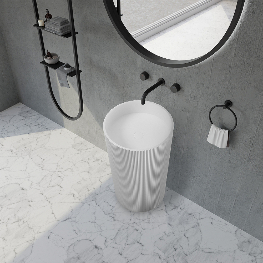 Раковина Abber Stein 50 AS2501-H Белая матовая