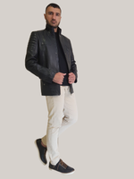 Мужская кожаная куртка