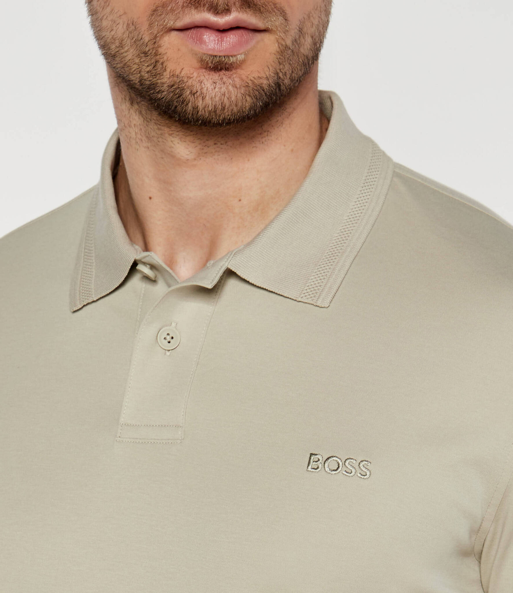 Поло BOSS ORANGE - песочный(50520109)