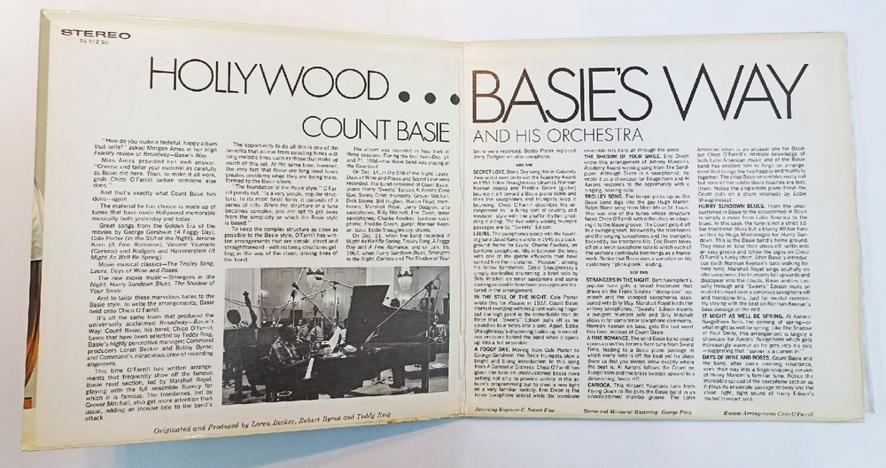 Count Basie And His Orchestra Hollywood Basies Way (US 1967)