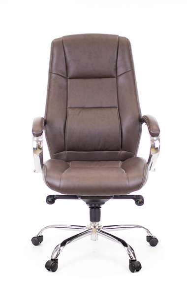 Кресло руководителя Everprof Kron M Кожаное Коричневый