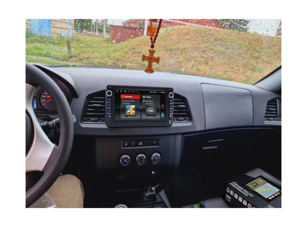 Автомагнитола 9", Wide Media MT-PRO-MFB-QU B 4/32