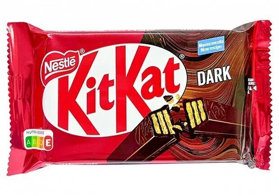 Шоколадный батончик KitKat 4 Finger Dark, 41,5 г (Германия)