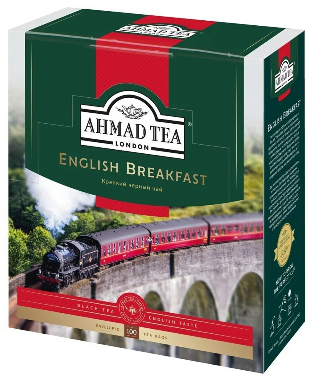 Чай черный Ahmad Tea Английский завтрак (100 пак.)