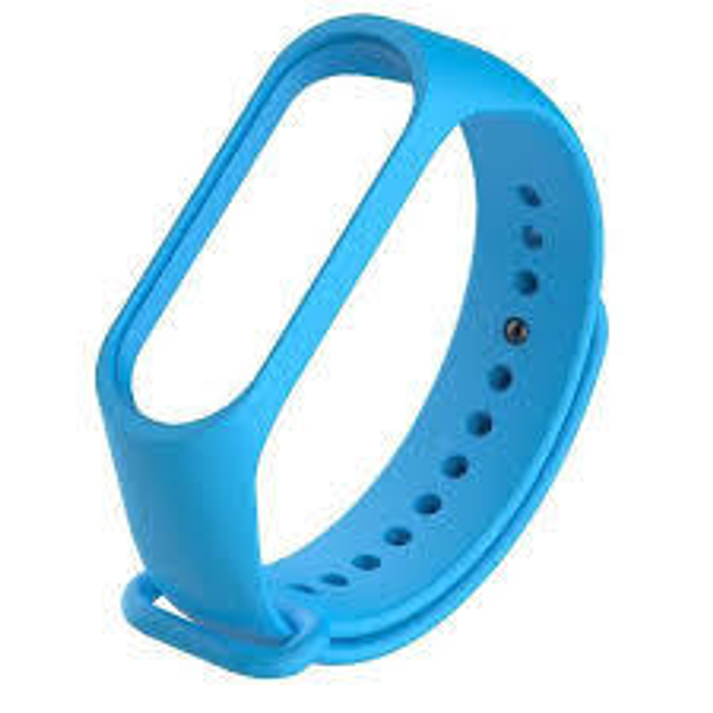Сменный ремешок MI Band 5 синий Zibelino
