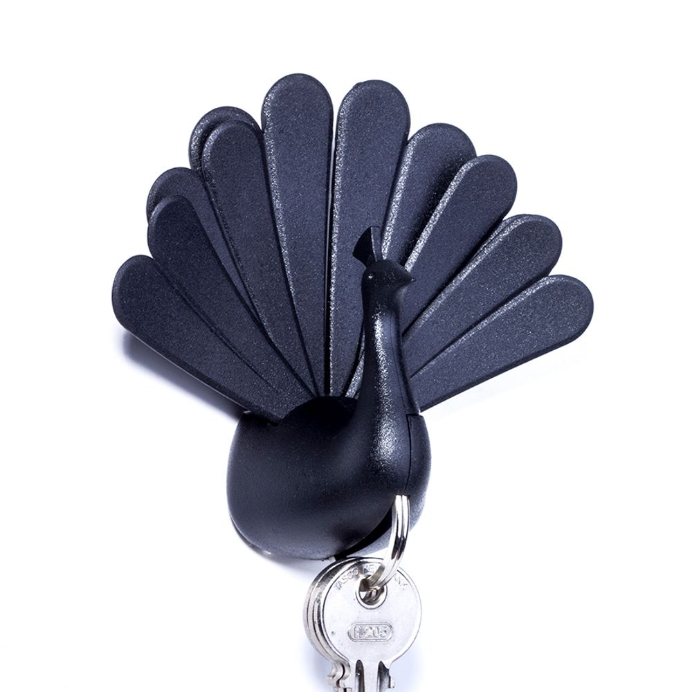 Ключница Peacock, черная