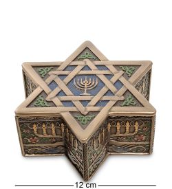 Veronese WS-867 Шкатулка «Звезда Давида»