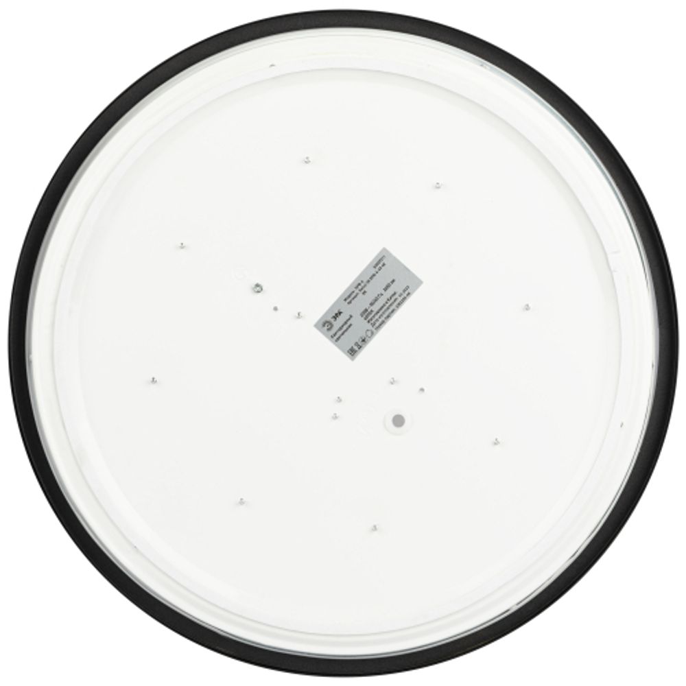 Светильник потолочный светодиодный ЭРА Relict 38 SPB-6-40 4К BK 40W 4000K Черный