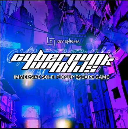 Cyberpunk Unfolds: Pop-Up Mystery Escape Game