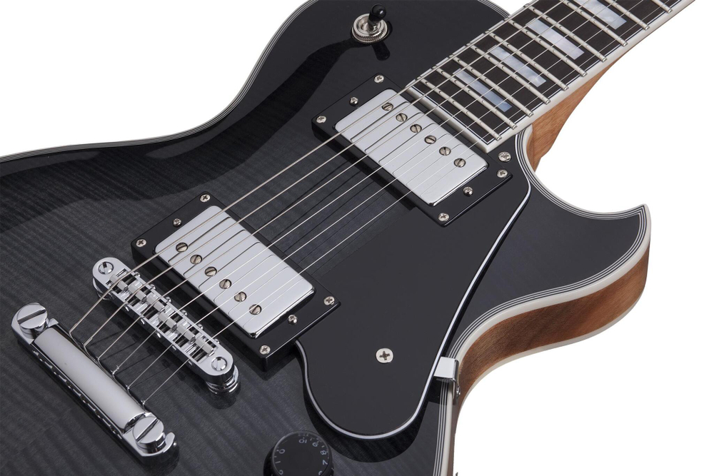 SCHECTER SOLO-II CUSTOM TRANS BLACK BURST
