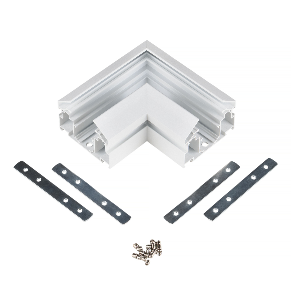 Соединитель угловой для шинопровода MyFar Accessories for MagLine 23 MT0203-CL-W