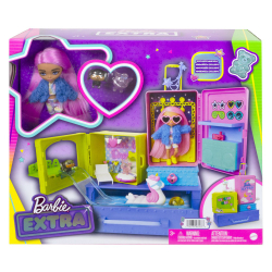 Barbie Extra - Набор Маленькая Кукла и Животные + Аксессуары HDY91