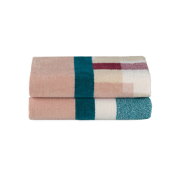 Полотенце 75x150 Feiler Cubus 140-220 bahama-petrol