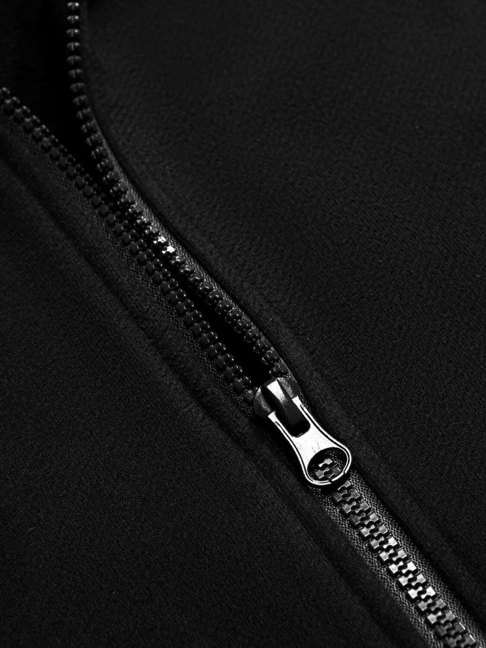 Худи Hardlunch F&K на молнии черный