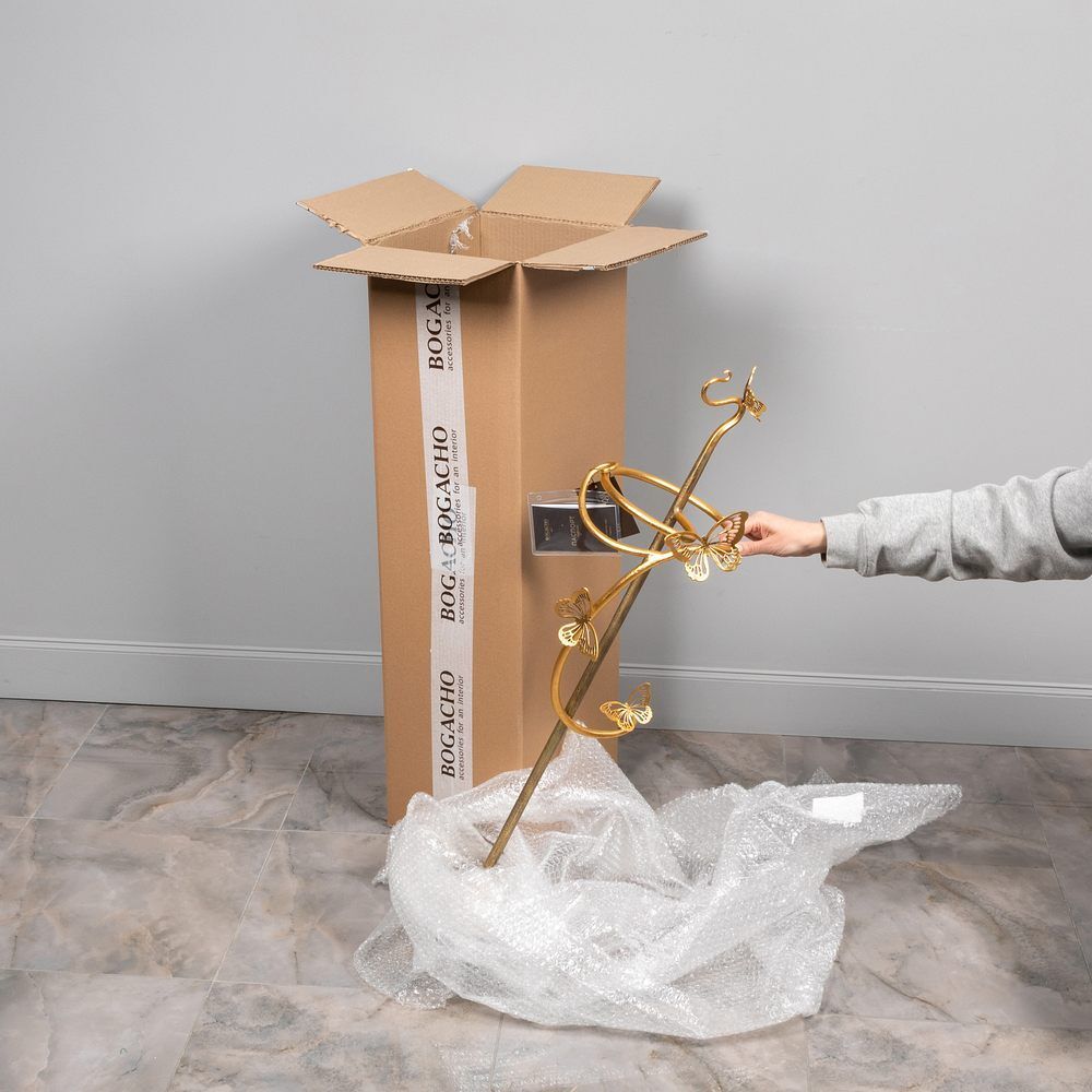 Зонтница Бабочка Эир Античное серебро