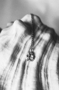 подвес ракушка спираль