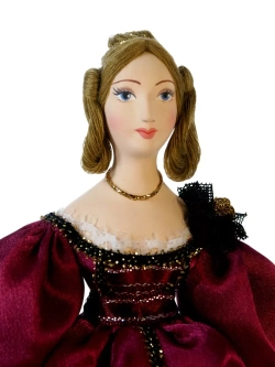 Кукла коллекционная Дама в бальном платье