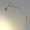7032/1W HIGHTECH ODL25 677 Настенный светильник бронзов/металл/металл с выкл. IP20 LED GU10 9W  220V IZZY