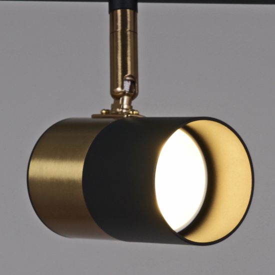 06664-0.8-05 BK+COP GU10 светильник потолочный
