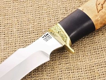 Нож КАРДИНАЛ (4198)н  ручной работы из нержавеющей стали / Ножемир