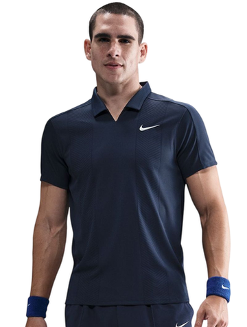 Теннисное поло Nike Court Dri-Fit Advantage Slam - midnight navy/midnight navy