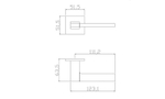 Ручка ADDENBAU COSMO S-533 BLACK
