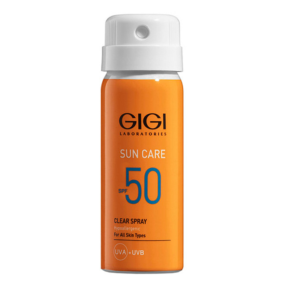Солнцезащитный спрей SPF50 GiGi Sun Care Clear Spray 40мл