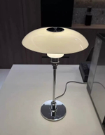 Table design lamp Ph 2/1 by Louis Poulse (silver)