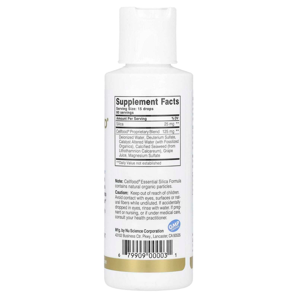 Cellfood, Essential Silica, 118 мл (4 жидк. Унции)
