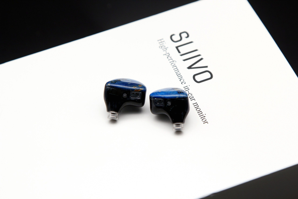 Наушники проводные Myer-Audio SLIIVO SL-41 MK2/SL41 MKII, внутриканальные, без микрофона, 3.5 мм, синие