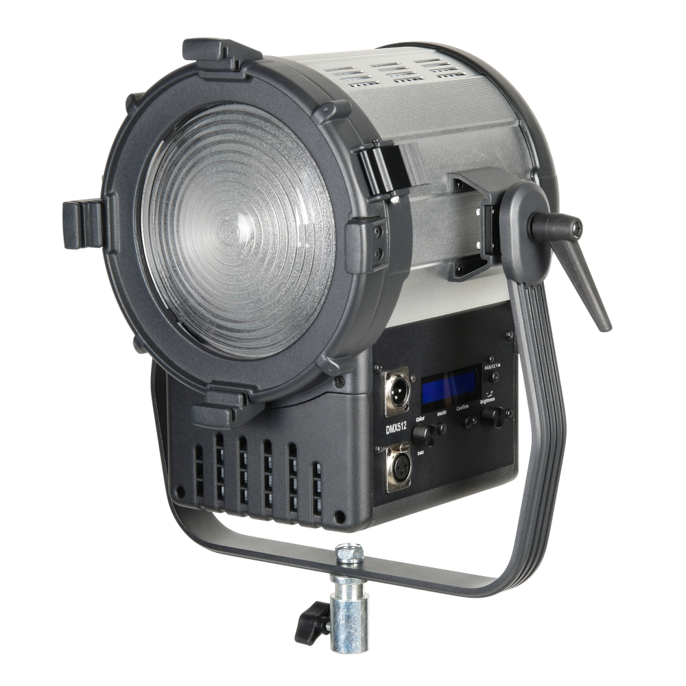 Осветитель студийный GreenBean Fresnel 200 RGB X3 DMX