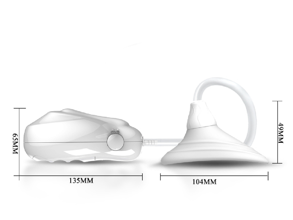 Помпа для стимуляции клитора и малых половых губ PASSIONATE LOVER, с вибратором