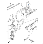 Рем. к-т топл.насоса Suzuki DT4-DT8 (15170-98110-000)