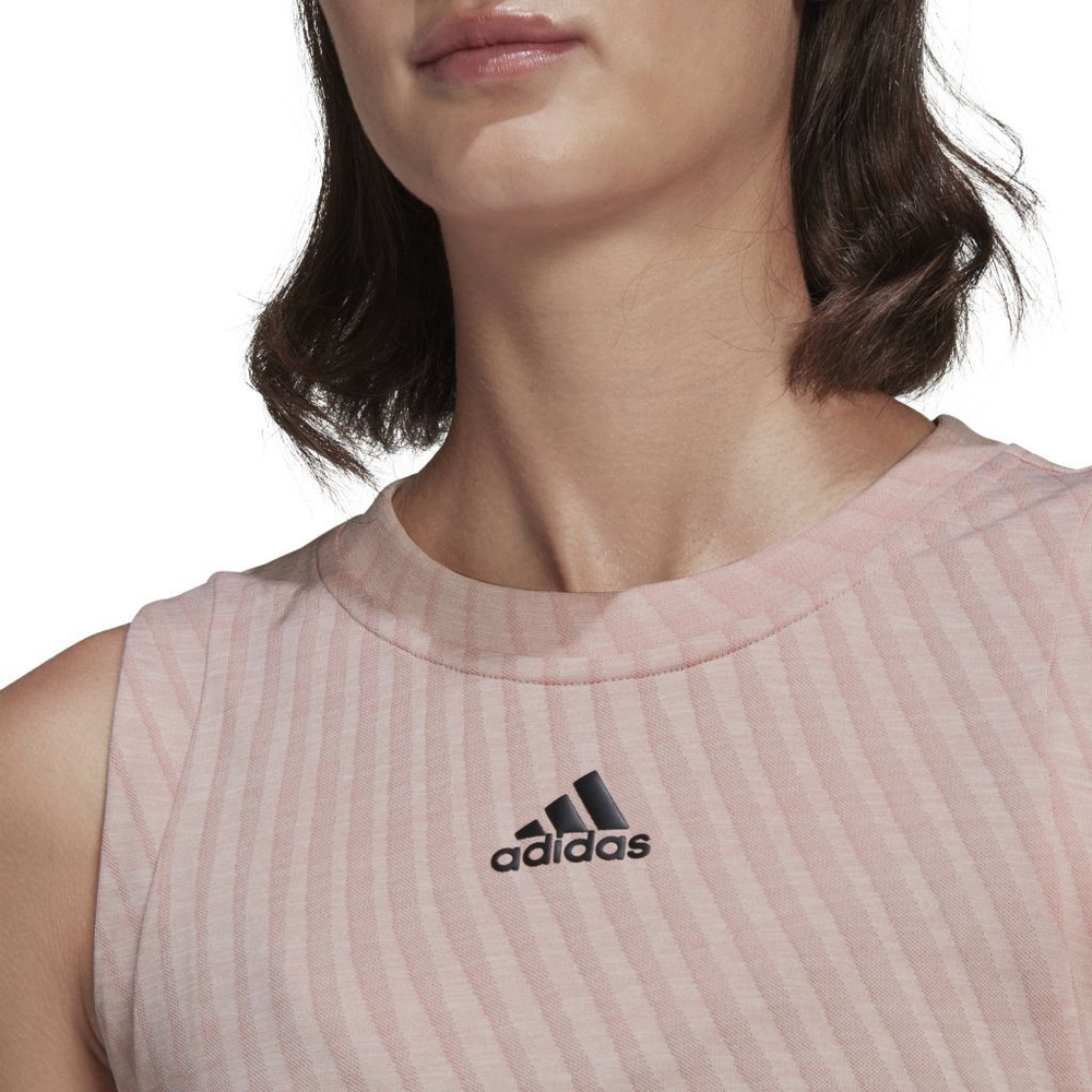 Женский топ теннисный Adidas Tennis Match Tank Top - wonder mauve