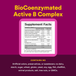 Natural Factors, BioCoenzymated®, комплекс активных витаминов группы B, 60 вегетарианских капсул