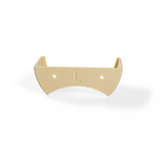 Настенный кронштейн для фронтальной установки Яндекс станций (Яндекс-Алиса) Лайт (первое поколение), 3D печать, бежевый