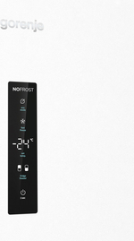 Отдельностоящий двухкамерный холодильник Gorenje NRKP61EA2W4