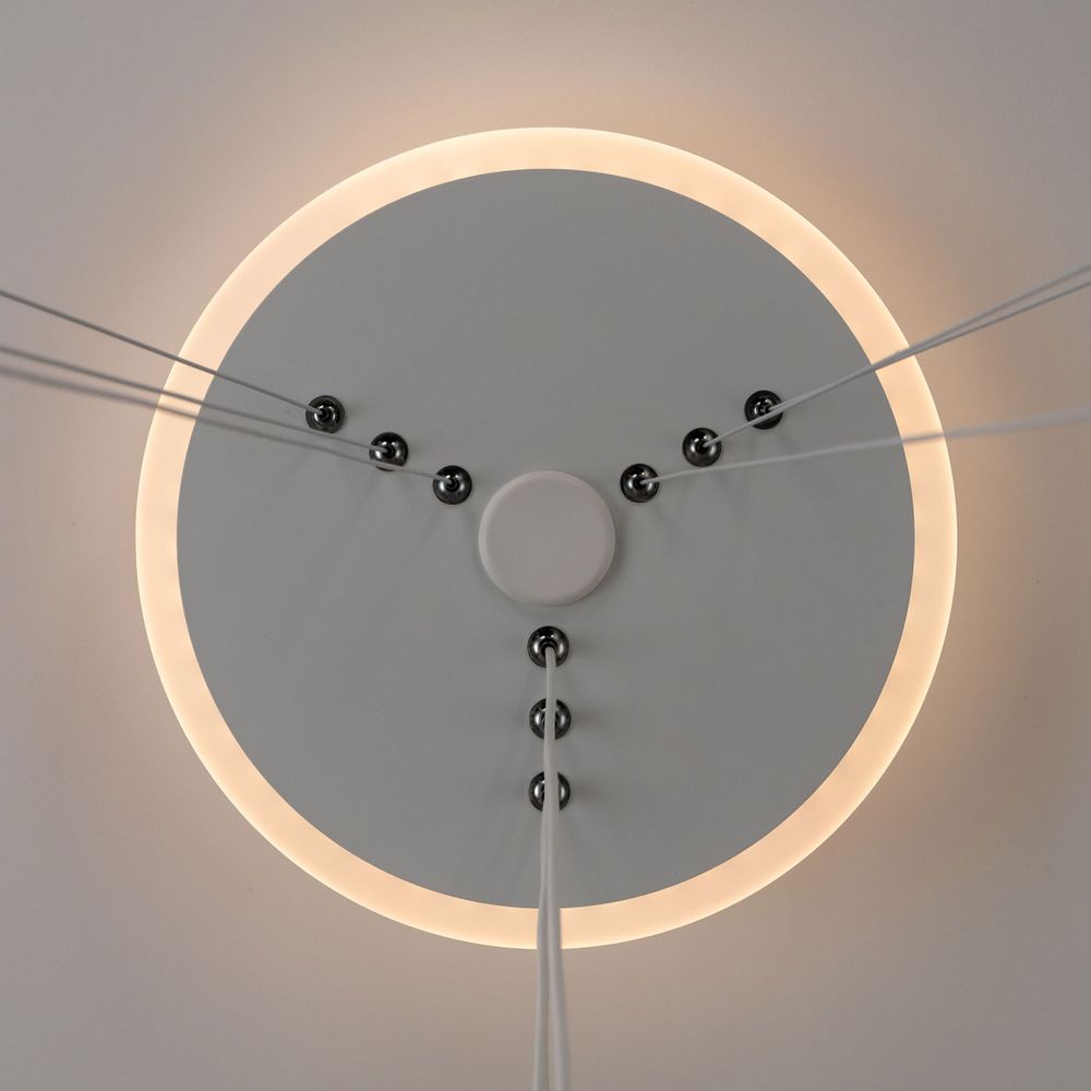 Citilux Неон Смарт CL731A090E RGB Умная подвесная люстра Белая