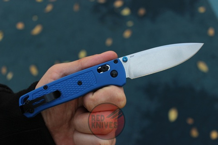 Нож Benchmade 535 Bugout Синий Нейлон НСБ А+++ 535BLUST