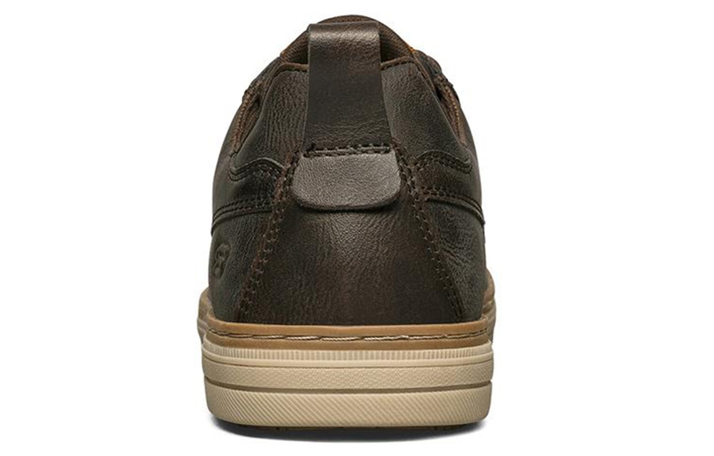 Skechers Casual Leather Shoes Men"s Low top Chocolate