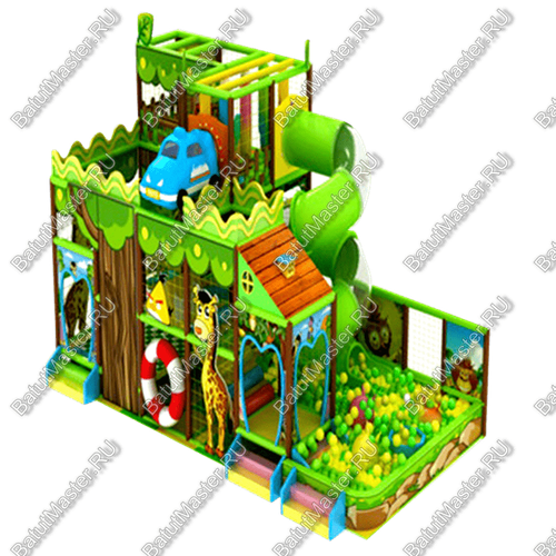 Детский игровой лабиринт «Спасатель-жираф»