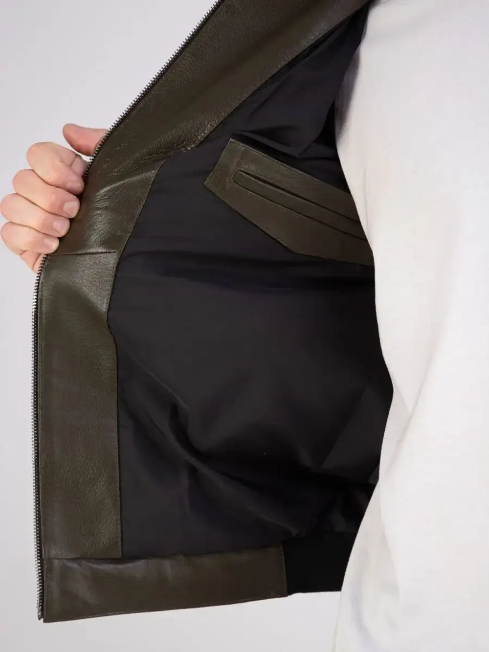 Куртка кожаная из натуральной кожи