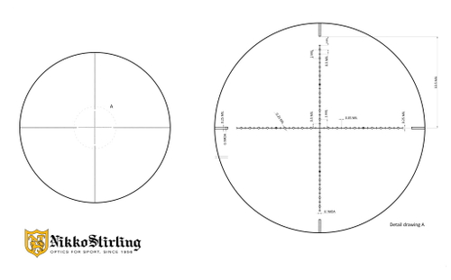 Прицел Nikko Stirling Diamond 10-40x56 LR Skeleton HMD (NDSI104056LRHMD)