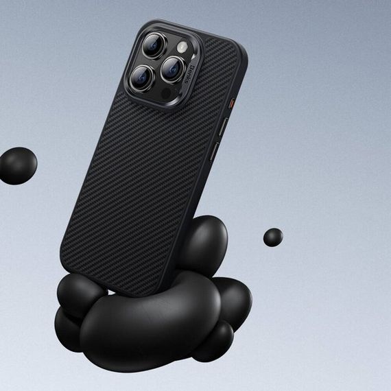 Чехол Benks ArmorPro Case Kevlar 600D для iPhone 16 Pro 6.3&quot; черный (Black)