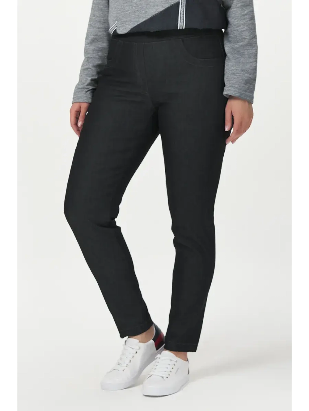 Брюки джинсовые прямые