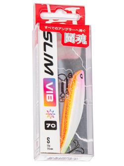 Воблер тонущ. вертикал. LJ Pro Series SLIM VIB S 70.00/211